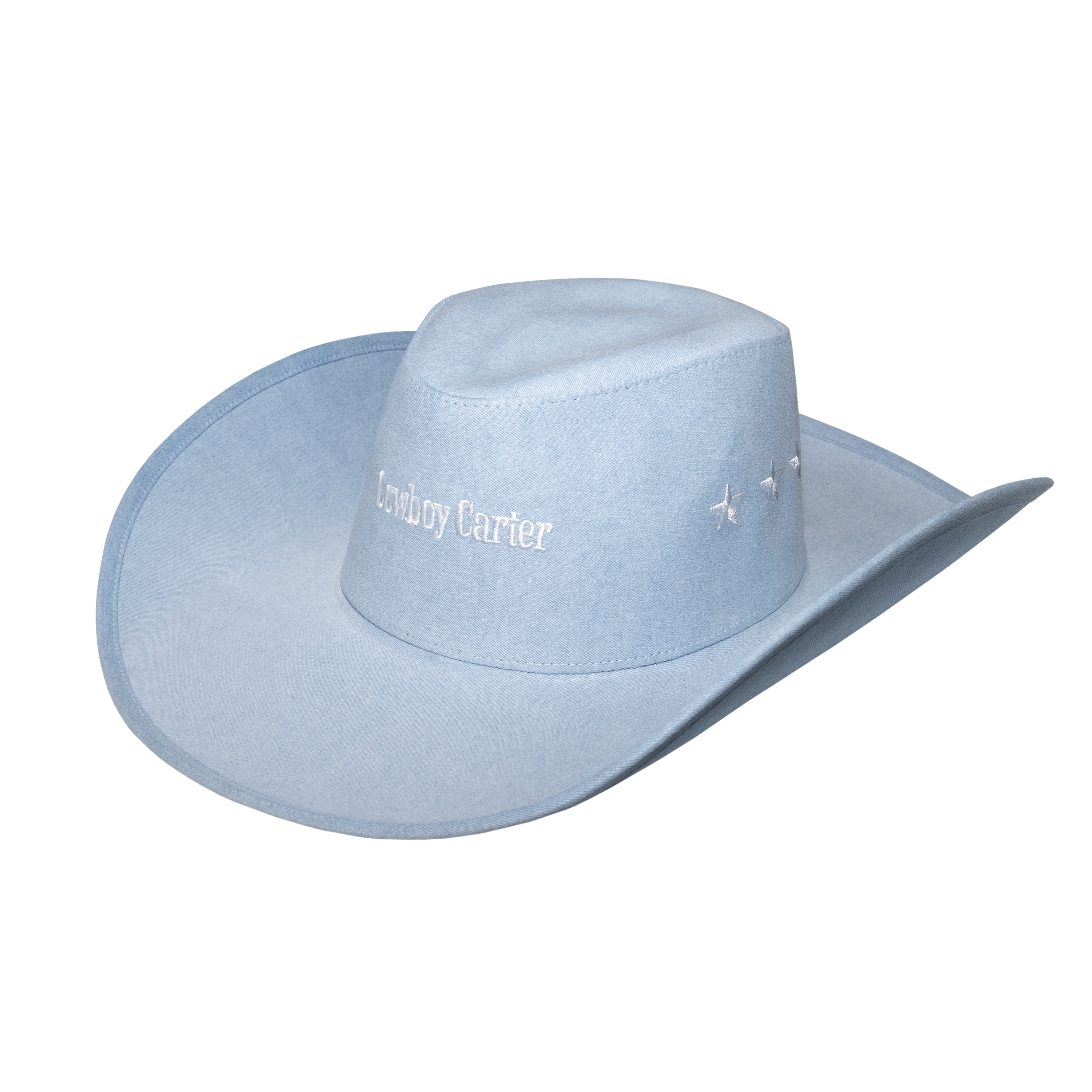 Beyoncé Cowboy Carter Denim Hat. NWOT. Beyoncé Reinvents Double Denim Trend In New Cowgirl Outfit  main image 4