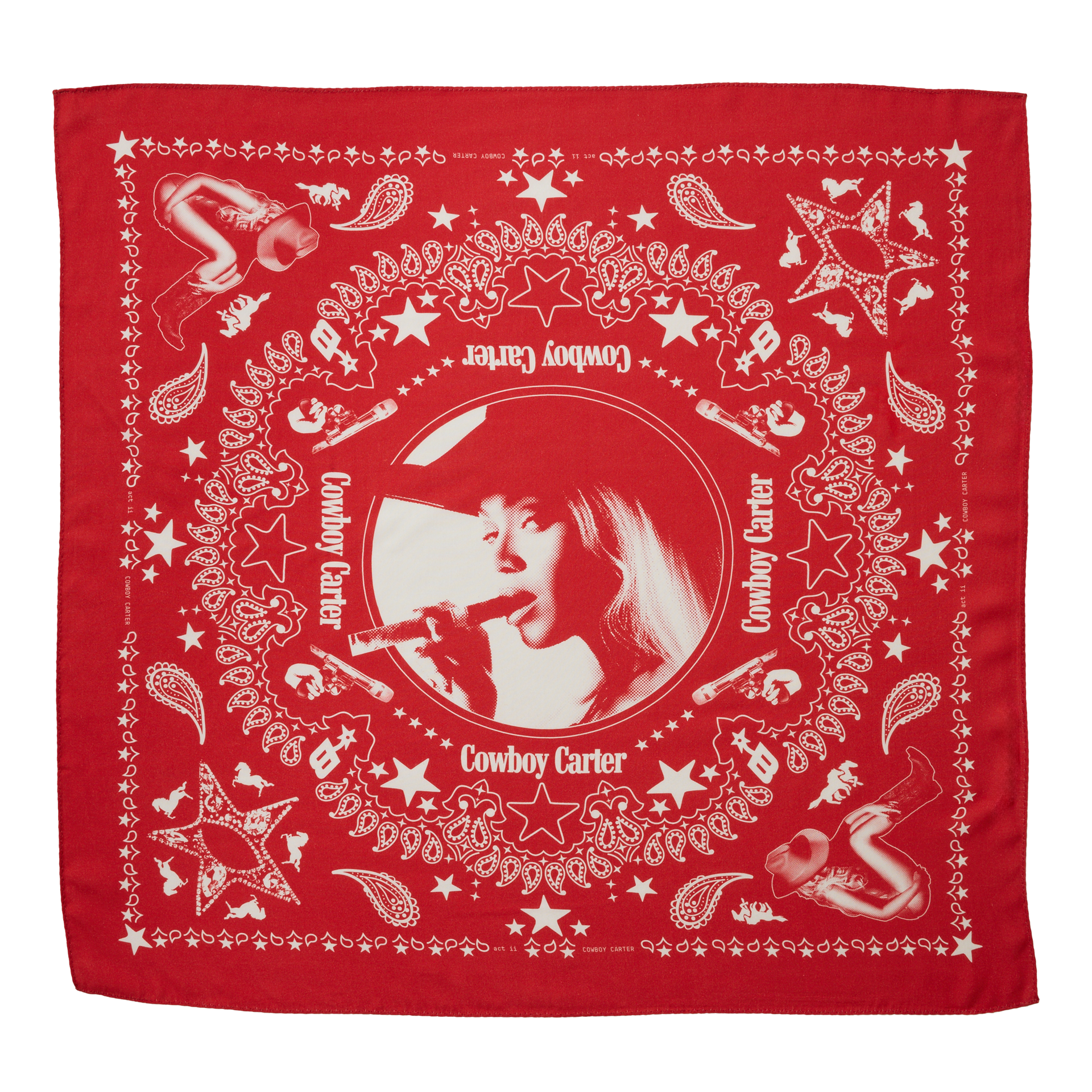 Beyoncé　Cowboy Carter　ビヨンセ　バンダナ COWBOY CARTER BANDANA – SHOP BEYONCÉ