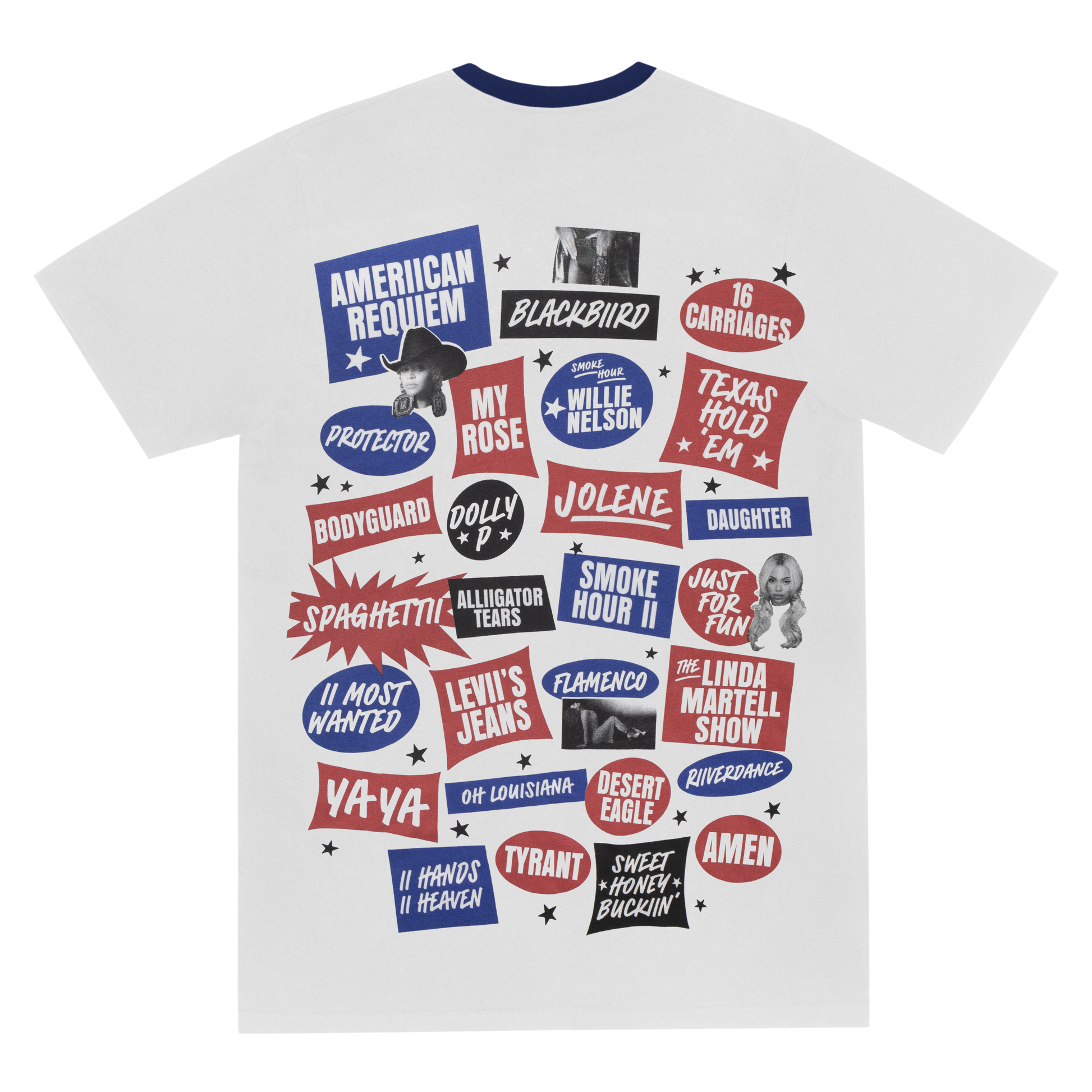 COWBOY CARTER SHORT SLEEVE RINGER TEE – SHOP BEYONCÉ - EU